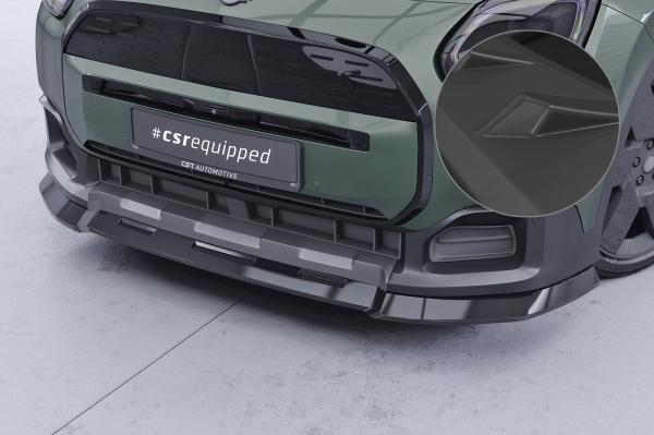CSR Frontspoiler | Cup-Spoilerlippe mit ABE für Mini Countryman (U25) CSL969-L Lackierung erforderlich (unlackiert roh)