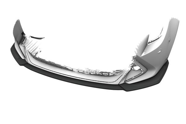 CSR Frontspoiler | Cup-Spoilerlippe mit ABE für Toyota Corolla (E210) GR Sport CSL972-C Carbon Look Hochglanz (keine Lackierung erforderlich)