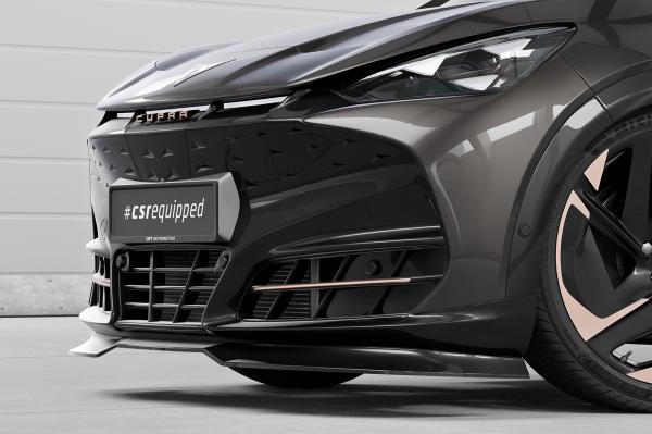 CSR Frontspoiler | Cup-Spoilerlippe mit ABE für Cupra Tavascan CSL985-L Lackierung erforderlich (unlackiert roh)