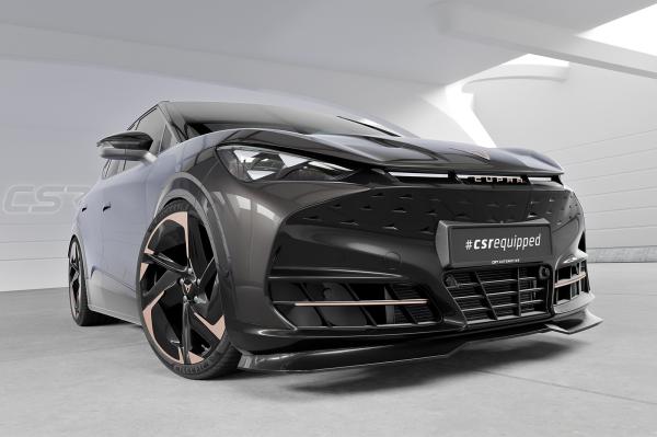 CSR Frontspoiler | Cup-Spoilerlippe mit ABE für Cupra Tavascan CSL985-L Lackierung erforderlich (unlackiert roh)