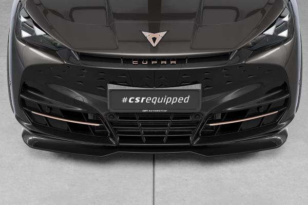CSR Frontspoiler | Cup-Spoilerlippe mit ABE für Cupra Tavascan CSL985-L Lackierung erforderlich (unlackiert roh)