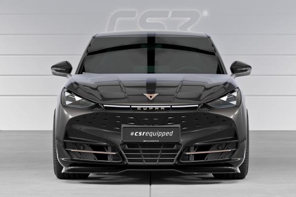 CSR Frontspoiler | Cup-Spoilerlippe mit ABE für Cupra Tavascan CSL985-L Lackierung erforderlich (unlackiert roh)