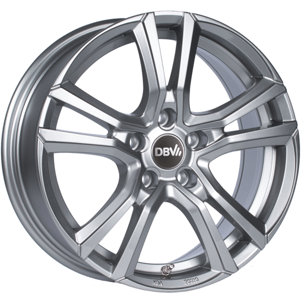 DBV Alufelge Andorra shadow silber 8x19 ET40 5x114.3 Nabe 74.1 KBA 51946