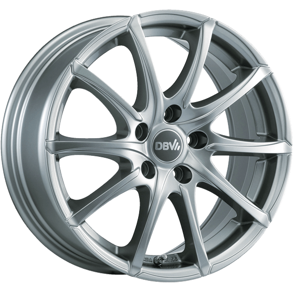 DBV Alufelge Tropez shadow silber 6.5x16 ET44 5x108 Nabe 74.1 KBA 49159