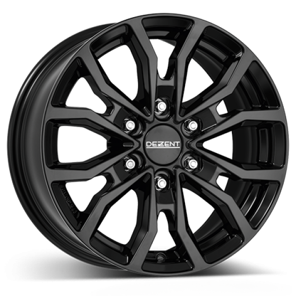 DEZENT Alufelge KC black black 7.5x19 ET45 6x130 Nabe 84.1 KBA 2553