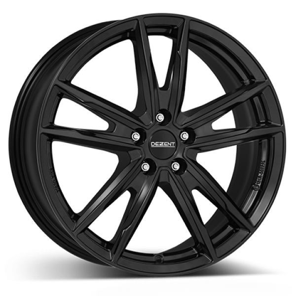 DEZENT Alufelge KF black black 7x18 ET51 5x112 Nabe 57.1 KBA 55152