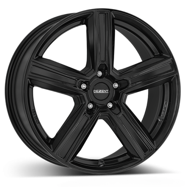 DEZENT Alufelge KG black black 6.5x18 ET32 5x114.3 Nabe 66.1 KBA 0
