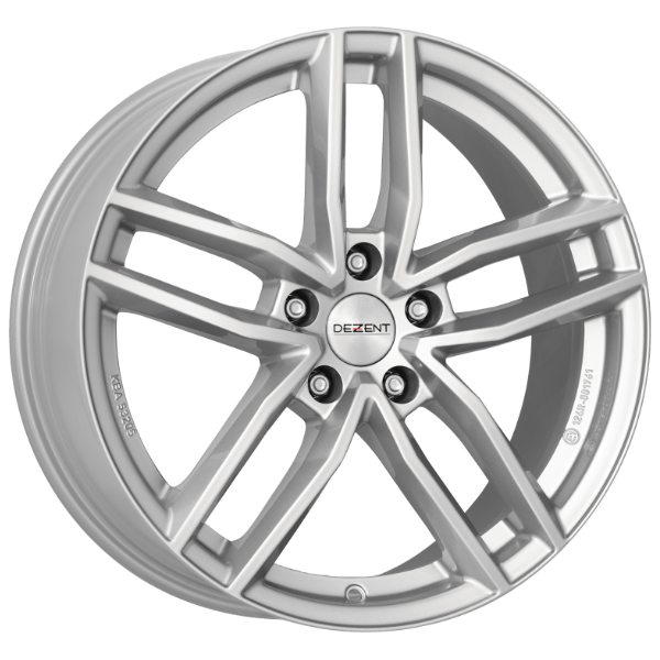 DEZENT Alufelge TR silver silver 8x18 ET39 5x112 Nabe 66.6 KBA 53205