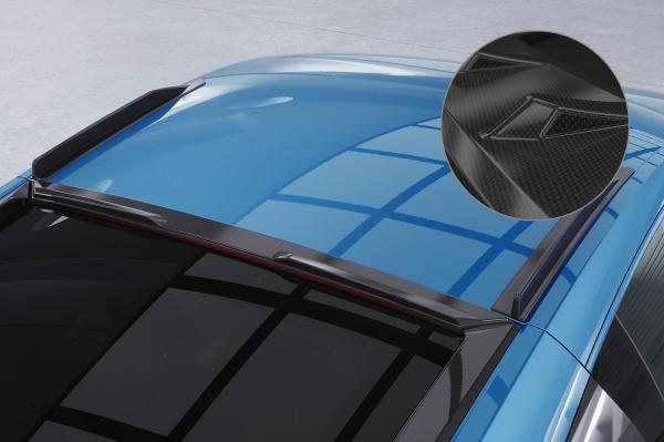CSR Dachfinnen mit ABE für Audi R8 (Typ 4S) Coupe DF001-C Carbon Look Hochglanz (keine Lackierung erforderlich)
