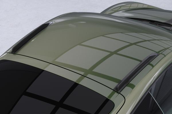 CSR Dachfinnen mit ABE für Porsche 718 Cayman 982 Coupe DF005-G Glossy schwarz Hochglanz (keine Lackierung erforderlich)