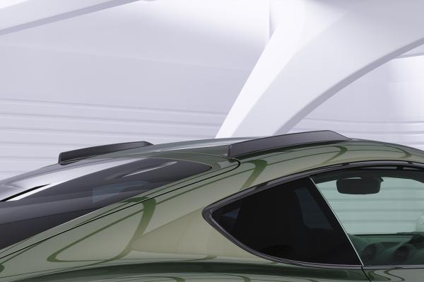 CSR Dachfinnen mit ABE für Porsche 718 Cayman 982 Coupe DF005-G Glossy schwarz Hochglanz (keine Lackierung erforderlich)