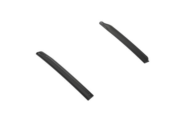 CSR Dachfinnen mit ABE für Porsche 718 Cayman 982 Coupe DF005-G Glossy schwarz Hochglanz (keine Lackierung erforderlich)