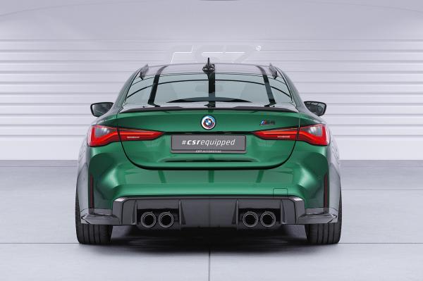 CSR Dachfinnen mit ABE für BMW 4er G22 / M4 G82 Coupe DF007-C Carbon Look Hochglanz (keine Lackierung erforderlich)