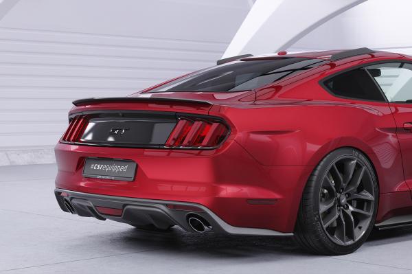 CSR Dachfinnen mit ABE für Ford Mustang MK6 Coupe / Fastback DF008-G Glossy schwarz Hochglanz (keine Lackierung erforderlich)