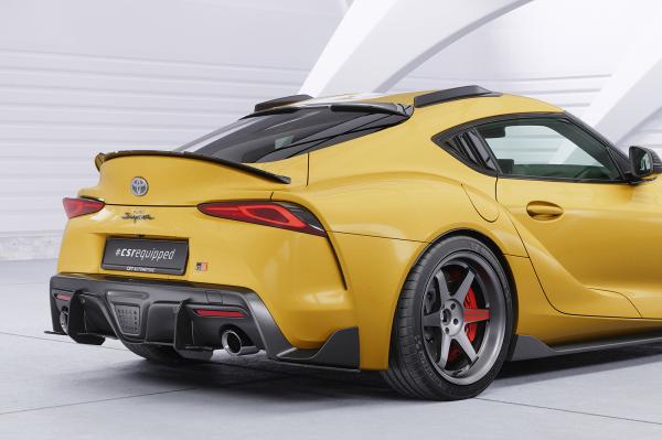 CSR Dachfinnen mit ABE für Toyota GR Supra (A90) Coupe / Fastback DF009-G Glossy schwarz Hochglanz (keine Lackierung erforderlich)