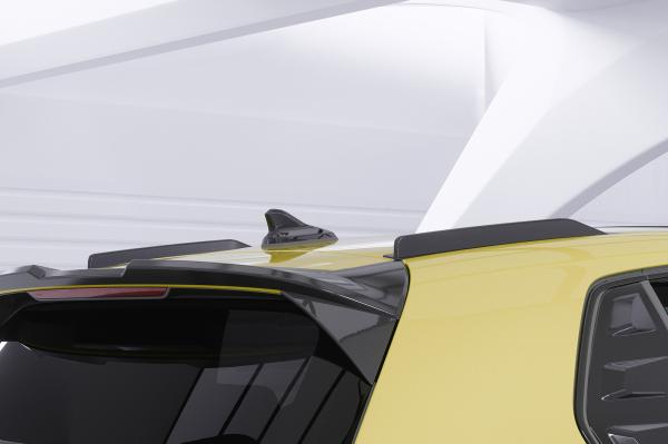 CSR Dachfinnen mit ABE für VW Golf 8 (Typ CD) DF012-S strukturiert schwarz matt (keine Lackierung erforderlich)