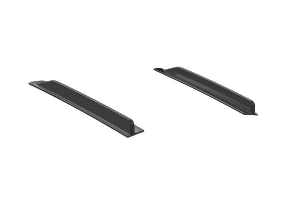 CSR Dachfinnen mit ABE für VW Golf 8 (Typ CD) DF012-S strukturiert schwarz matt (keine Lackierung erforderlich)