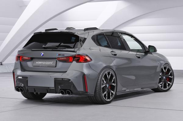 CSR Dachfinnen mit ABE für BMW 1er F70 DF015-S strukturiert schwarz matt (keine Lackierung erforderlich)