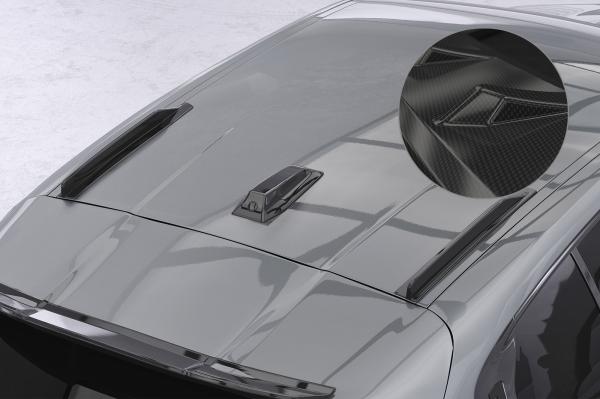 CSR Dachfinnen mit ABE für BMW 1er F70 DF015-C Carbon Look Hochglanz (keine Lackierung erforderlich)