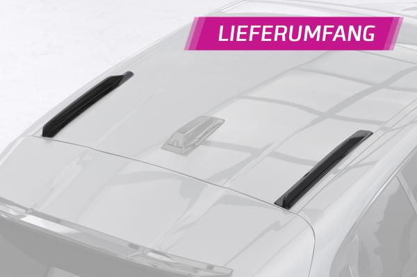 CSR Dachfinnen mit ABE für BMW 1er F70 DF015-S strukturiert schwarz matt (keine Lackierung erforderlich)