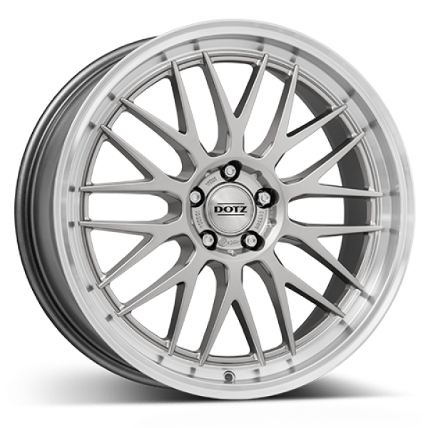 DOTZ Alufelge Bilbao blaze Silver/polished lip 8x19 ET30 5x112 Nabe 66.6 KBA 100328