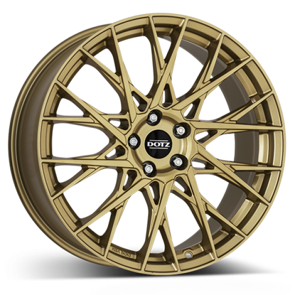DOTZ Alufelge Fuji gold Gold 8x20 ET40 5x112 Nabe 70.1 KBA 54345