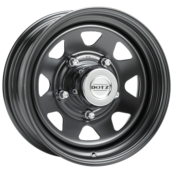 DOTZ Alufelge Dakar black 7x16 ET13 6x139.7 Nabe 110 KBA 46217