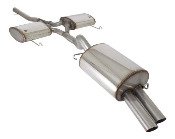 Novus Edelstahl Sportauspuffanlage für VW Golf 2 Rallye