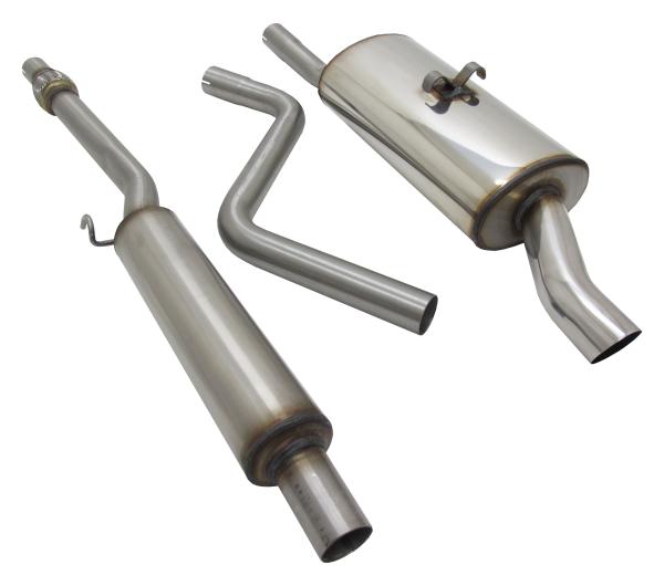 Novus Edelstahl Sportauspuffanlage für VW Polo 86C