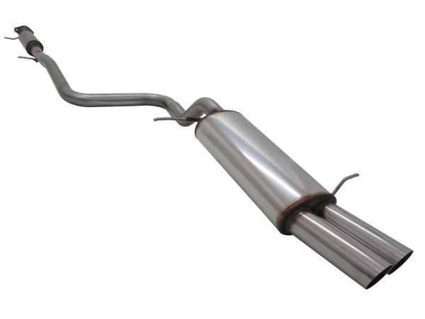 Novus Edelstahl Gruppe A Komplettanlagen 2x76mm MS-Design für Ford Fiesta MK7 1.6 ST