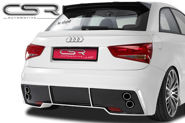CSR Heckansatz, Sportauspuff, Heckblende Set für Audi A1 PS015