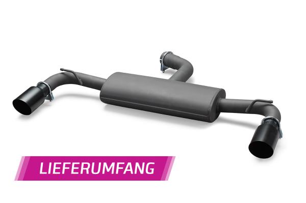 CSR Endschalldämpfer Sportauspuff für VW Golf 7 ESD004