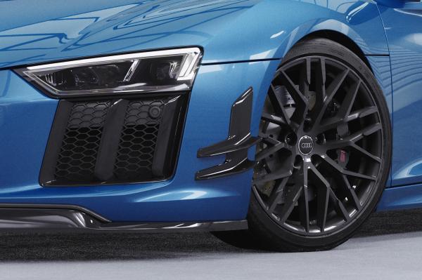 CSR Performance Flaps mit ABE für Audi R8 (Typ 4S) FP014-S strukturiert schwarz matt (keine Lackierung erforderlich)