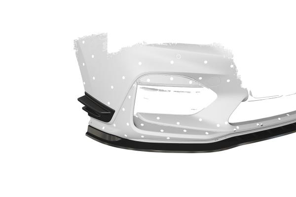 CSR Performance Flaps mit ABE für Hyundai I30 (PD) N/N-Line FP016-S strukturiert schwarz matt (keine Lackierung erforderlich)