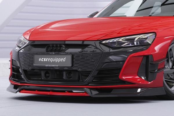 CSR Performance Flaps mit ABE für Audi e-tron GT FP023-G Glossy schwarz Hochglanz (keine Lackierung erforderlich)