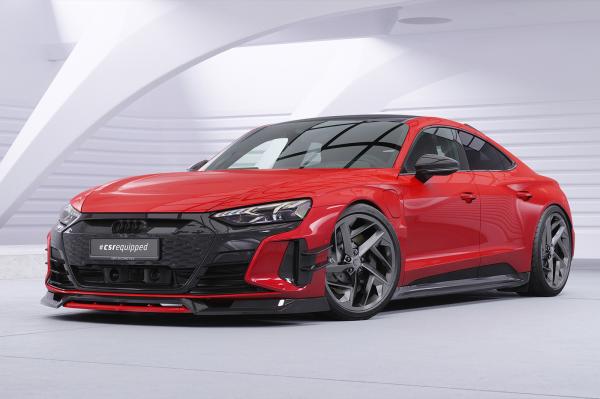 CSR Performance Flaps mit ABE für Audi e-tron GT FP023-G Glossy schwarz Hochglanz (keine Lackierung erforderlich)