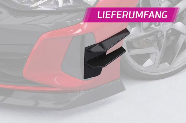 CSR Performance Flaps mit ABE für Audi e-tron GT FP023-G Glossy schwarz Hochglanz (keine Lackierung erforderlich)