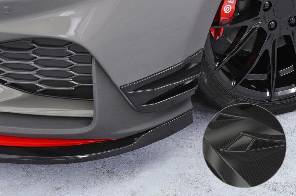 CSR Performance Flaps mit ABE für Hyundai  I30 (PD) N / N-Line FP025-C Carbon Look Hochglanz (keine Lackierung erforderlich)