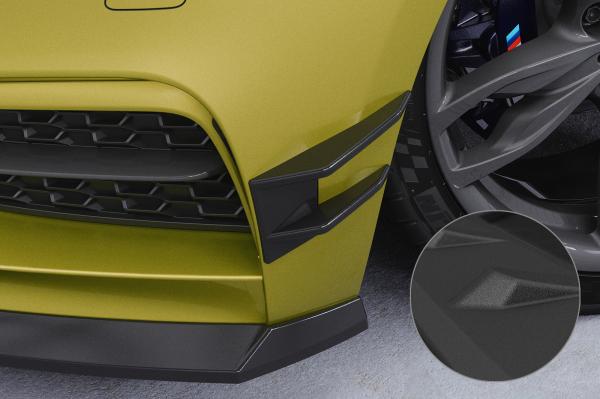 CSR Performance Flaps mit ABE für BMW 2er F22 / F23 (M-Paket, M2) FP027-S strukturiert schwarz matt (keine Lackierung erforderlich)