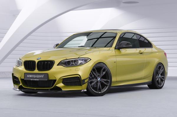 CSR Performance Flaps mit ABE für BMW 2er F22 / F23 (M-Paket, M2) FP027-L Lackierung erforderlich (unlackiert roh)