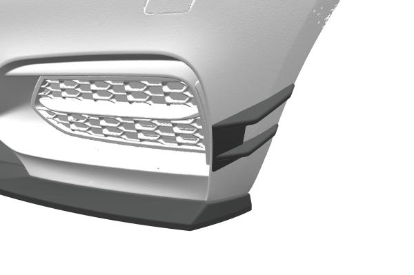 CSR Performance Flaps mit ABE für BMW 2er F22 / F23 (M-Paket, M2) FP027-L Lackierung erforderlich (unlackiert roh)