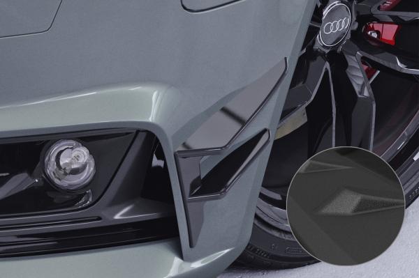 CSR Performance Flaps mit ABE für Audi A4 B9 (Typ 8W) S-Line FP033-S strukturiert schwarz matt (keine Lackierung erforderlich)