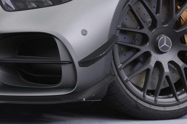 CSR Performance Flaps mit ABE für Mercedes-Benz AMG GT (190) FP034-G Glossy schwarz Hochglanz (keine Lackierung erforderlich)