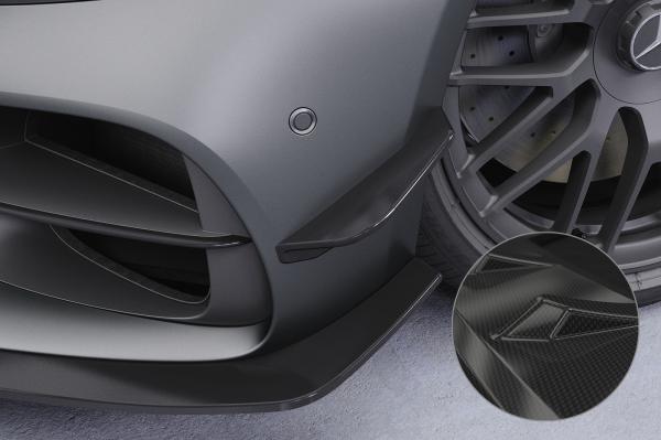 CSR Performance Flaps mit ABE für Mercedes-Benz AMG GT (190) FP034-C Carbon Look Hochglanz (keine Lackierung erforderlich)