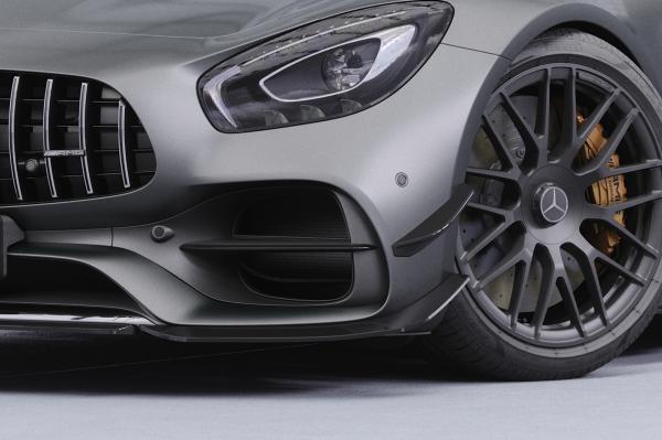CSR Performance Flaps mit ABE für Mercedes Benz Amg GT (190) FP035-G Glossy schwarz Hochglanz (keine Lackierung erforderlich)