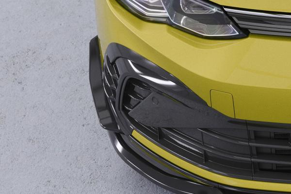 CSR Performance Flaps mit ABE für VW Golf 8 FP036-G Glossy schwarz Hochglanz (keine Lackierung erforderlich)