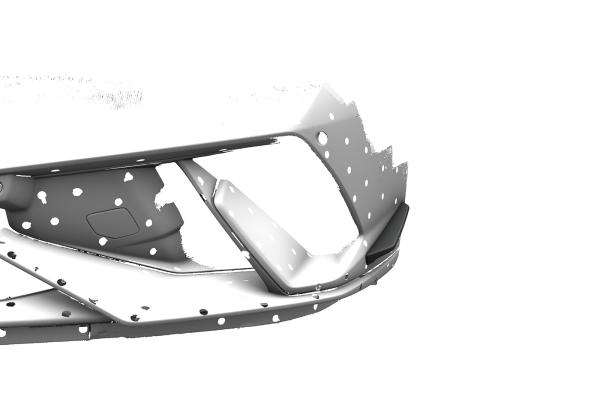 CSR Performance Flaps mit ABE für Lamborghini Huracan Performante FP038-S strukturiert schwarz matt (keine Lackierung erforderlich)