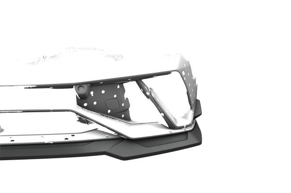 CSR Performance Flaps mit ABE für Lamborghini Huracan Performante FP038-S strukturiert schwarz matt (keine Lackierung erforderlich)