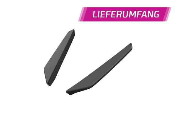 CSR Performance Flaps mit ABE für Lamborghini Huracan Performante FP038-S strukturiert schwarz matt (keine Lackierung erforderlich)