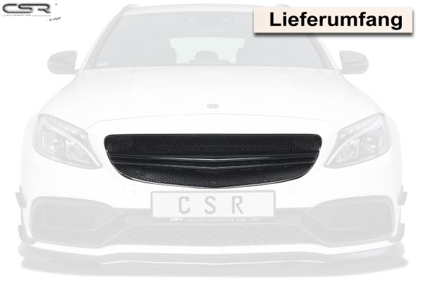 CSR Kühlergrill Frontgrill für Mercedes-Benz C-Klasse 205 GL060